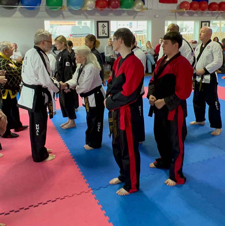 Boscobel accepting medal