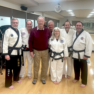 Youstra blk belt group